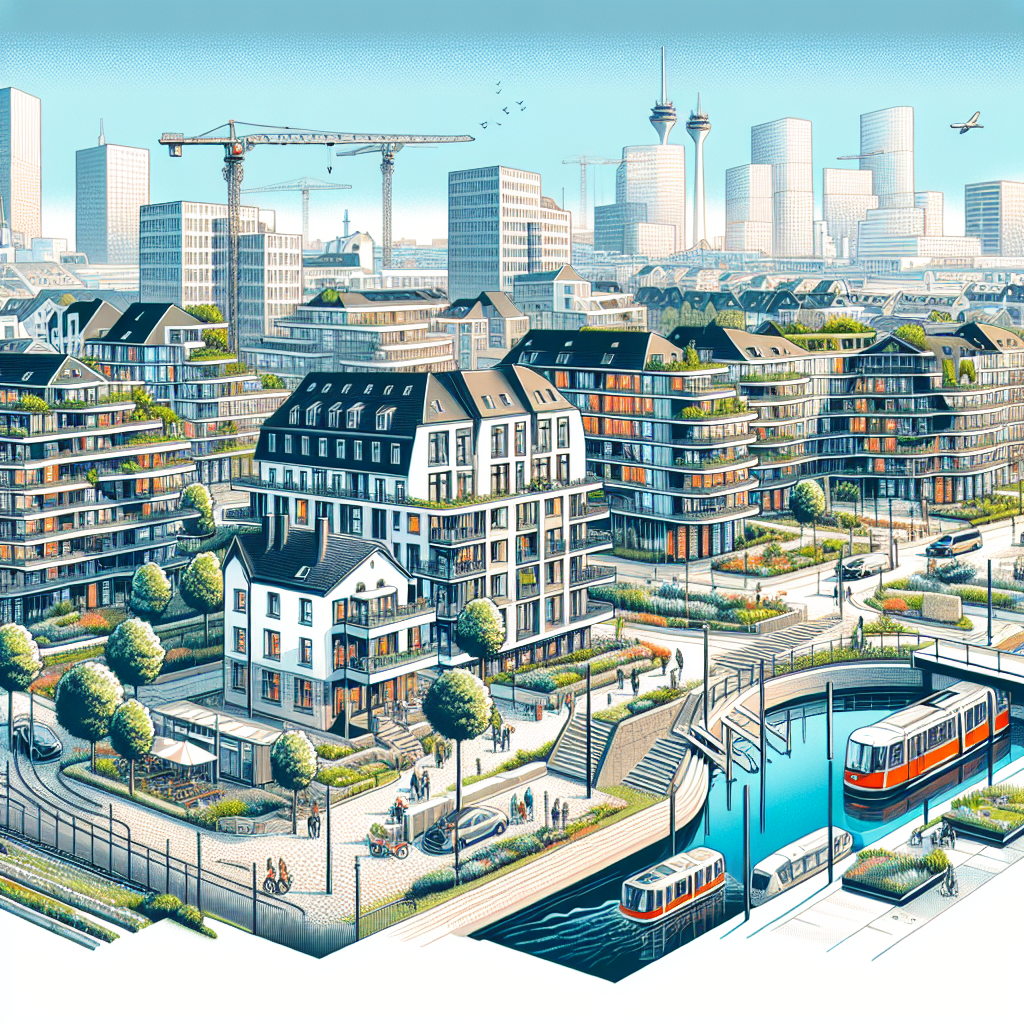 Infrastrukturentwicklung und Mietspiegel in Düsseldorf Metzkausen